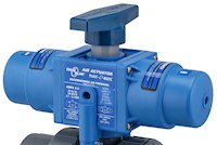 Thermoplastic 1/4 Turn Air Actuators