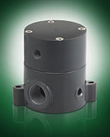 Compact Air Actuated Polytetrafluoroethylene (PTFE) Diaphragm Valves - 3