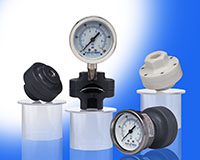 Thermoplastic Gauge Guards with Stainless Steel Gauge - 2