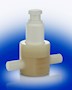 1/4 Inch (in) National Pipe Thread (NPT) Polyvinylidene Fluoride (PVDF) Ultrapure Pressure Regulator with Polytetrafluoroethylene (PTFE) Seal - 3